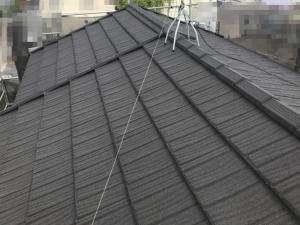 四街道市　瓦屋根から金属屋根ＣＯＲＯＮＡ葺き替え工事