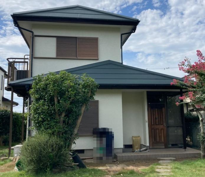 屋根：金属屋根横暖ルーフSカバー工事